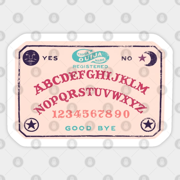 Ouija board Sticker by Mimie20